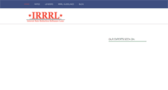 Desktop Screenshot of irrrl.org