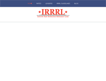 Tablet Screenshot of irrrl.org